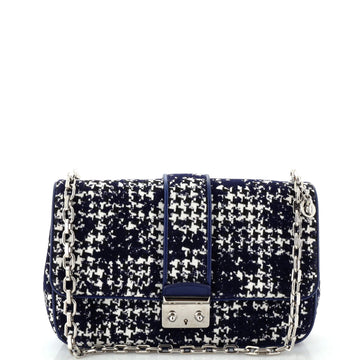 Christian Dior Miss Dior Flap Bag Tweed Medium