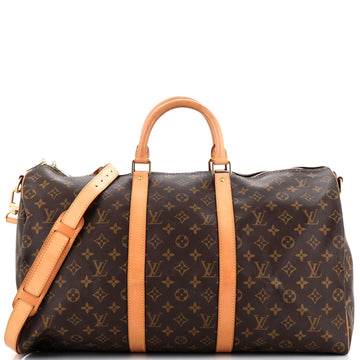 Louis Vuitton Keepall Bandouliere Bag Monogram Canvas 50