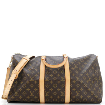 Louis Vuitton Keepall Bandouliere Bag Monogram Canvas 50