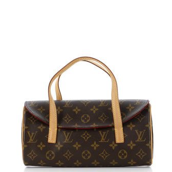 Louis Vuitton Sonatine Handbag Monogram Canvas