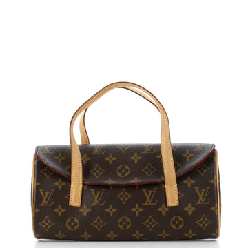 Louis Vuitton Sonatine Handbag Monogram Canvas