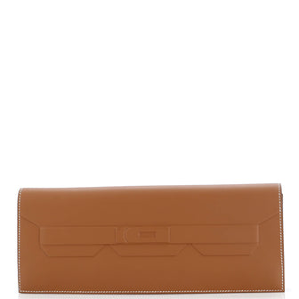 Hermes Shadow Clutch Swift Long