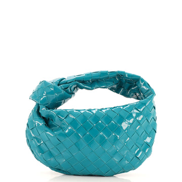 Bottega Veneta BV Jodie Hobo Intrecciato Patent Mini