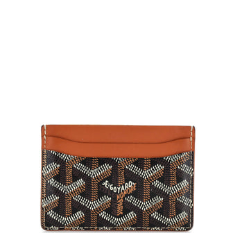 Goyard Saint Sulpice Card Holder Coated Canvas