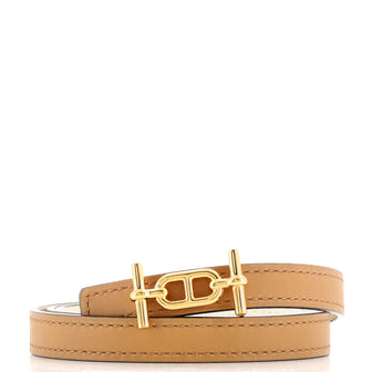 Hermes Ancre Reversible Belt Leather Thin