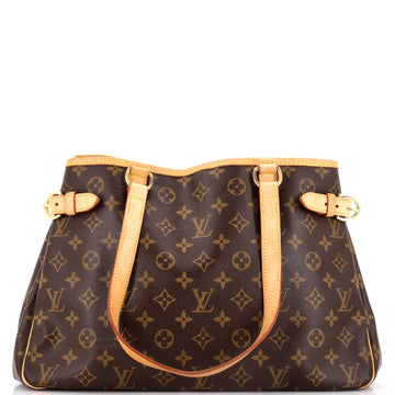 Louis Vuitton Batignolles Handbag Monogram Canvas Horizontal