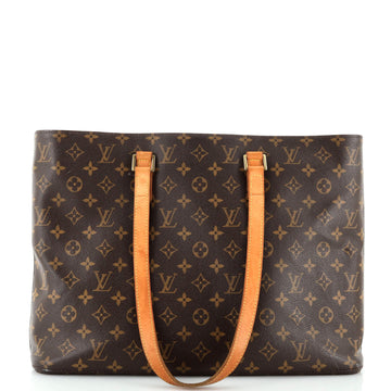 Louis Vuitton Luco Handbag Monogram Canvas