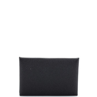 Hermes Calvi Duo Card Holder Epsom