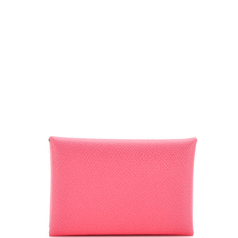 Hermes Calvi Duo Card Holder Epsom