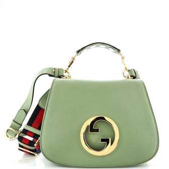 Gucci Blondie NM Flap Bag Leather Medium