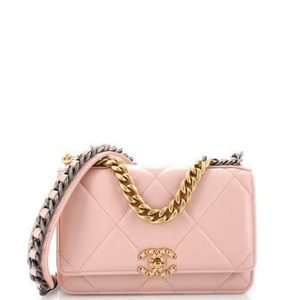 Chanel 19 Wallet on Chain Quilted Lambskin