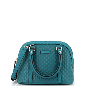 Gucci Convertible Dome Satchel (Outlet) Microguccissima Leather Mini