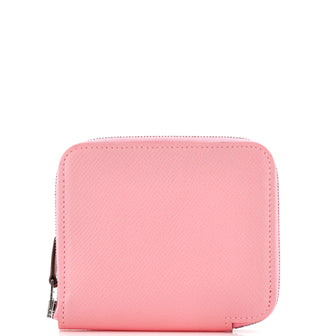 Hermes Azap Zip Around Wallet Silk'in Epsom Compact