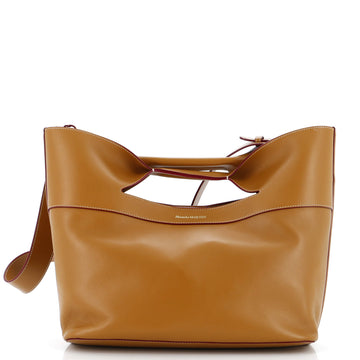 Alexander McQueen The Bow Top Handle Bag Leather Medium