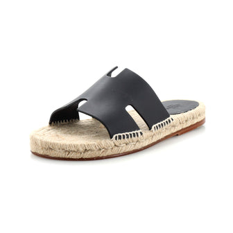 Hermes Men's Antigua Espadrilles Leather