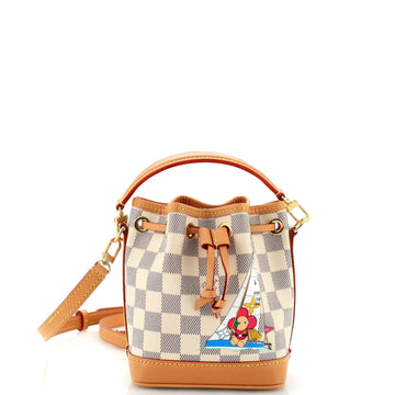 Louis Vuitton Noe NM Handbag Limited Edition Vivienne Damier Nano