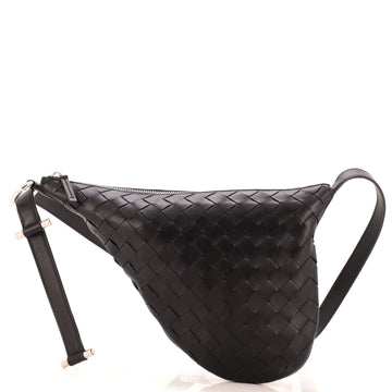 Bottega Veneta Virgule Shoulder Bag Intrecciato Nappa Small