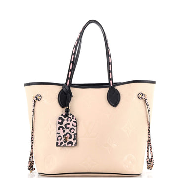 Louis Vuitton Neverfull NM Tote Wild at Heart Monogram Empreinte Giant MM