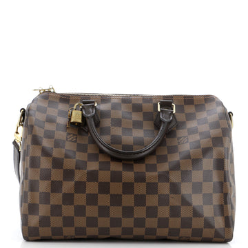 Louis Vuitton Speedy Bandouliere Bag Damier 30