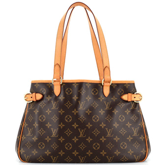 Louis Vuitton Batignolles Handbag Monogram Canvas Horizontal