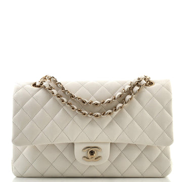 Chanel Classic Double Flap Bag Quilted Caviar Medium