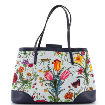Gucci Limited Edition Tote Flora Canvas Medium
