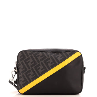 Fendi Camera Case Bag Zucca Coated Canvas and Leather Small