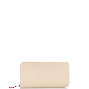 Hermes Azap Zip Around Wallet Silk'in Epsom Long