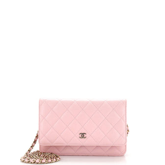 Chanel Wallet on Chain Quilted Caviar
