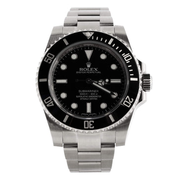 Rolex Oyster Perpetual Submariner Automatic Watch Stainless Steel and Cerachrom 40