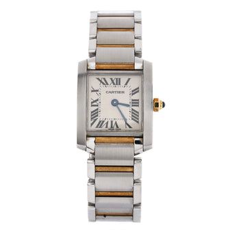 Cartier Tank Francaise Quartz Watch Stainless Steel and Yellow Gold 20