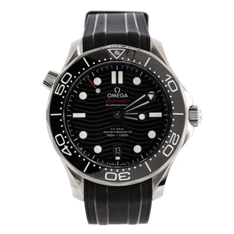 Omega Seamaster Professional Diver 300M Co-Axial Master Chronometer Automatic Watch Stainless Steel and Rubber with Ceramic 42