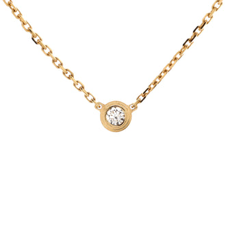 Cartier Cartier D'Amour Pendant Necklace 18K Yellow Gold and Diamond XS