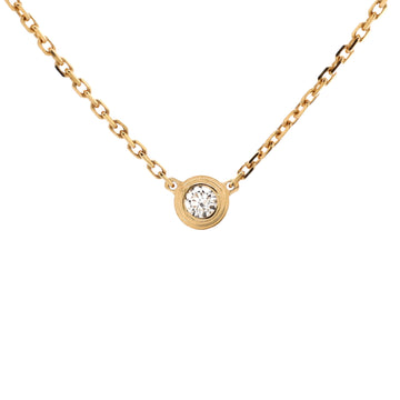 Cartier Cartier D'Amour Pendant Necklace 18K Yellow Gold and Diamond XS
