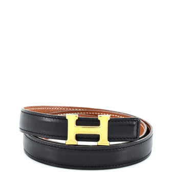 Hermes Constance Reversible Belt Leather Thin