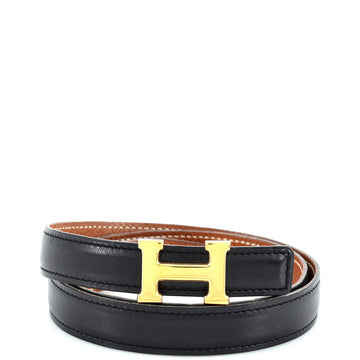 Hermes Constance Reversible Belt Leather Thin