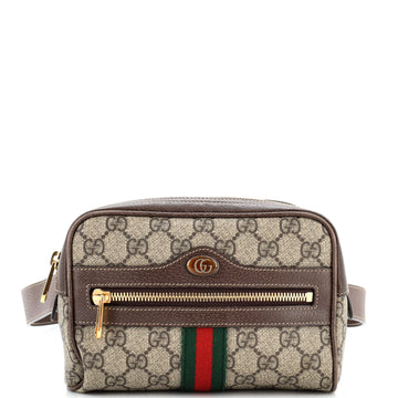 Gucci Ophidia Belt Bag GG Coated Canvas Mini