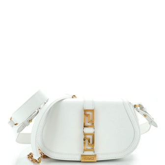 Versace Greca Goddess Shoulder Bag (Outlet) Leather Medium
