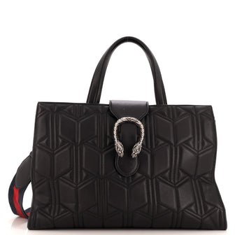 Gucci Dionysus Convertible Tote Matelasse Leather Large
