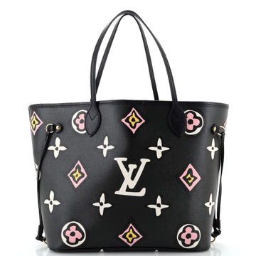 Louis Vuitton Neverfull NM Tote Wild at Heart Monogram Giant MM