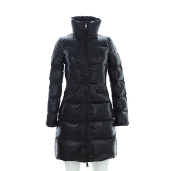 Moncler Women's Jasminum Puffer Coat Quilted Polyamide with Down