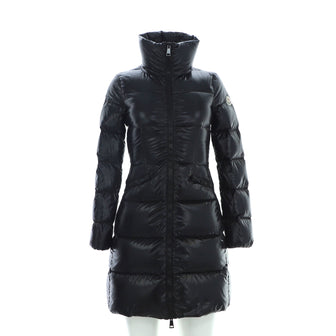 Moncler Women's Jasminum Puffer Coat Quilted Polyamide with Down