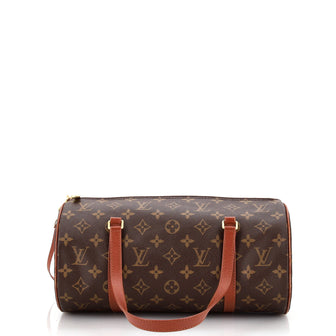 Louis Vuitton Papillon Handbag Monogram Canvas 30