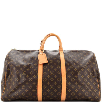 Louis Vuitton Keepall Bag Monogram Canvas 55