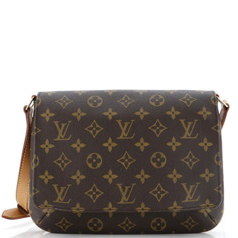 Louis Vuitton Musette Tango Handbag Monogram Canvas