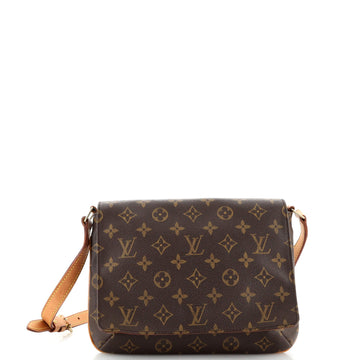 Louis Vuitton Musette Tango Handbag Monogram Canvas
