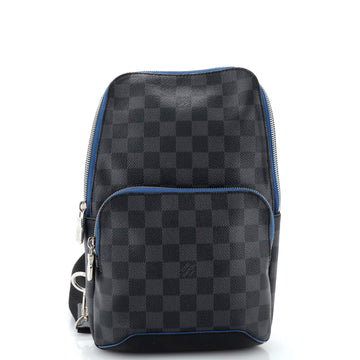 Louis Vuitton Avenue Sling Bag Damier Graphite