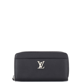 Louis Vuitton Zippy Lockme Wallet Leather
