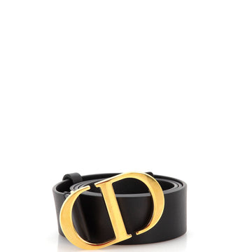 Christian Dior 30 Montaigne Belt Leather Wide