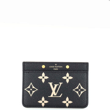 Louis Vuitton Card Holder Bicolor Monogram Empreinte Giant